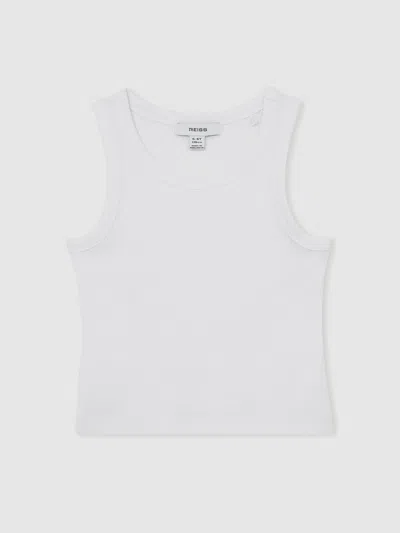 Reiss Ivory Top In White