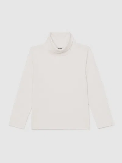 Reiss Kids' Ivory Top In White