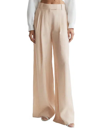 Reiss Izzie Fluid Occasion Trouser In Neutral