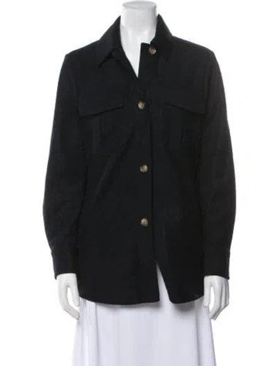 Pre-owned Reiss Jacket In Blue