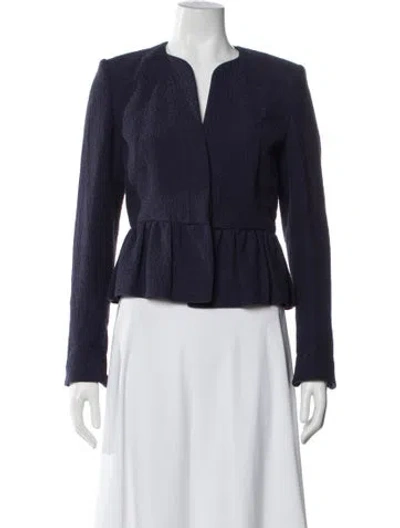Pre-owned Reiss Jacket In Blue
