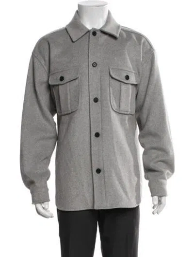 Pre-owned Reiss Jacket In Gray