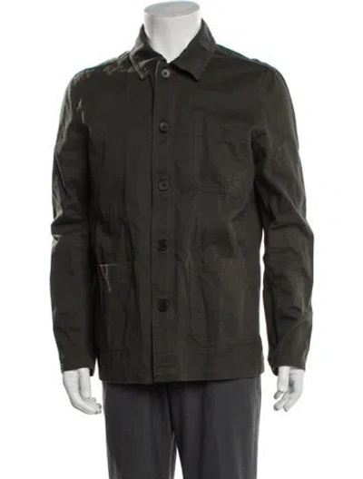 Pre-owned Reiss Jacket In Green