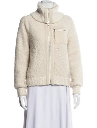 Pre-owned Reiss Jacket In Neutrals