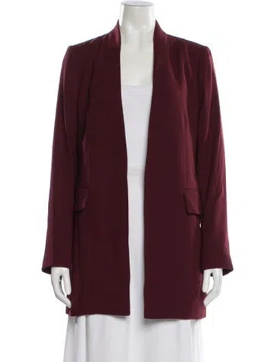 Pre-owned Reiss Jacket W/ Tags In Burgundy