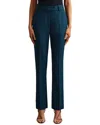 Reiss Jade Slim Leg Wool-blend Trouser In Blue