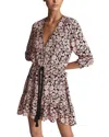 REISS REISS JANUARY FLORAL PRINT FLIP DRESS