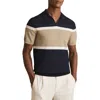 Reiss Jefferson Colorblock Polo In Multi