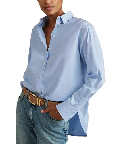 Reiss Jenny Shirt In Blue