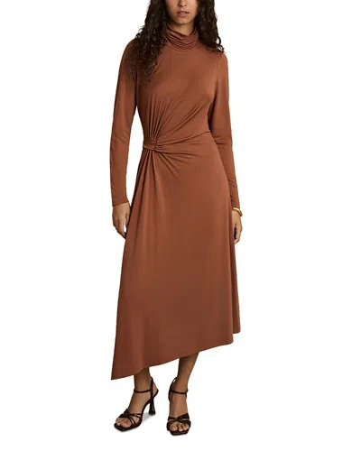 REISS JERSEY MIDI DRESS