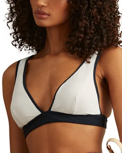 REISS REISS JESSICA WIDE STRAP FIXED TRIANGLE BIKINI TOP