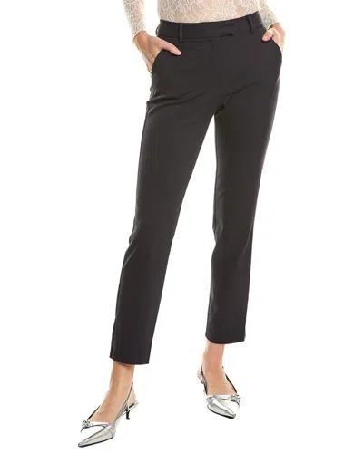 Reiss Joanne Cropped Tailored Trouser In Blue