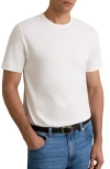 Reiss Joe Stretch Cotton T-shirt In White
