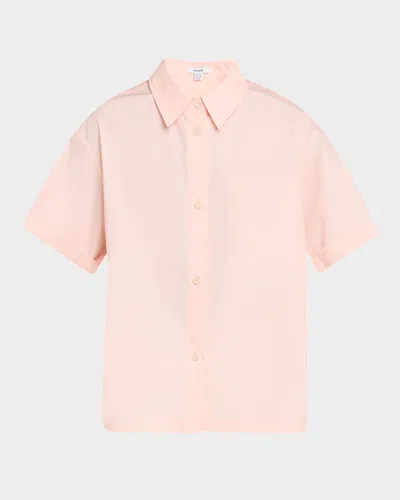 REISS JORDAN BOXY BUTTON-DOWN COTTON SHIRT