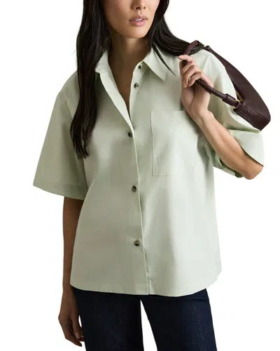 Reiss Jordan Shirt In Green
