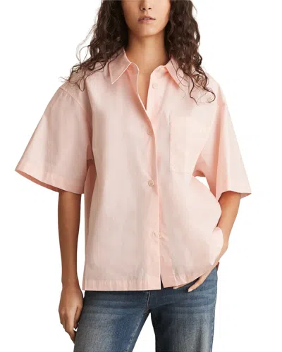 Reiss Jordan Top In Pink