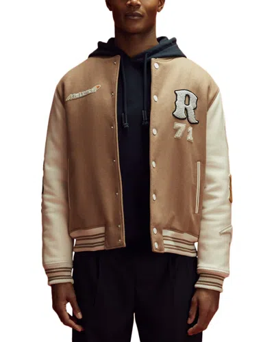 REISS REISS JOTTA VARSITY BOMBER JACKET