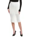 Reiss Judy Knitted Crochet Skirt In White
