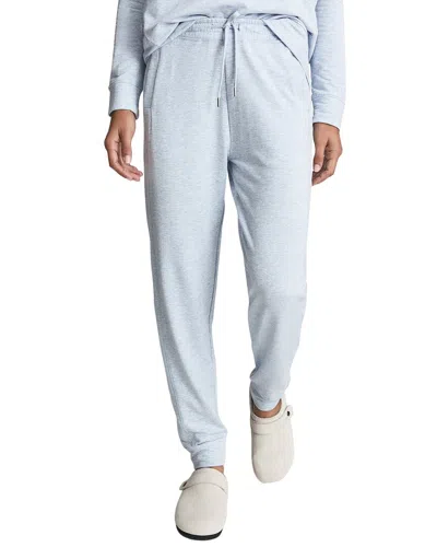 Reiss Jules Brushed Cuffed Jogger In Blue