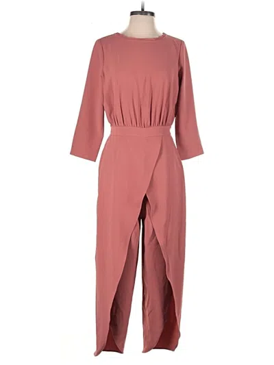 Pre-owned Reiss Jumpsuit In Pink