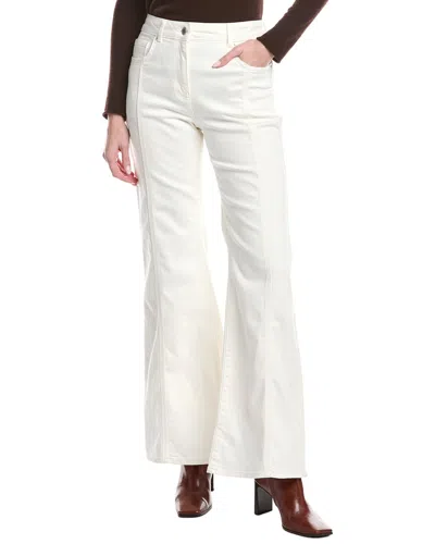 Reiss Juniper Flare Detail Jean In White