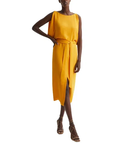 Reiss Kalea Split Sleeve Midi Dress