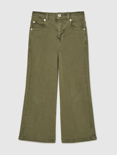 Reiss Khaki Jeans In Green