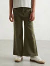 Reiss Khaki Jeans In Green