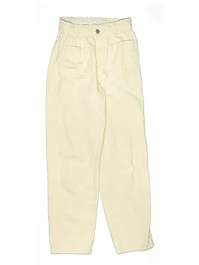 Pre-owned Reiss Kids'  Khaki Pant In White