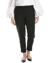 Reiss Kid Wool-blend Pant In Black