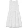 Reiss Kids' Clementine Sequin Party Dress In Ivory