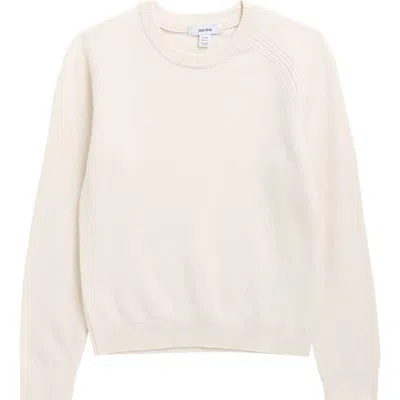 Reiss Kids' Cloud Wool Blend Sweater In White
