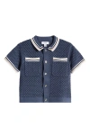 REISS REISS KIDS' COULSON JR. SHORT SLEEVE POLO SWEATER