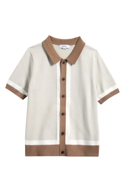 Reiss Kids' Craig Polo Top In White