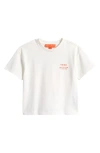 Reiss Kids' District Jr. Cotton Graphic T-shirt In White