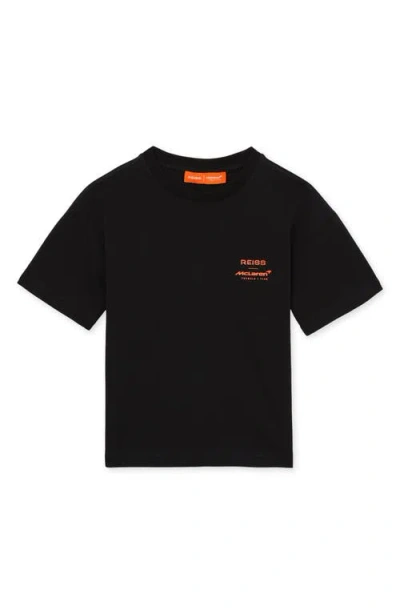 Reiss Kids' District Jr. Cotton Graphic T-shirt