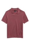 Reiss Kids' Duchie Wool Polo In Purple