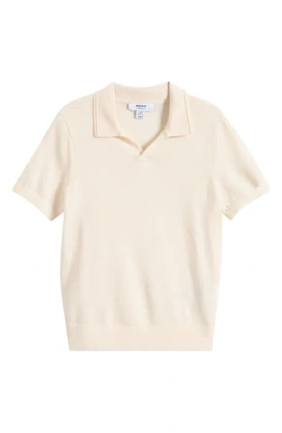 Reiss Kids' Duchie Wool Polo In Neutral