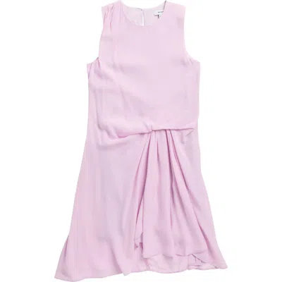 Reiss Kids' Elina Sleeveless Chiffon Party Dress In Pink