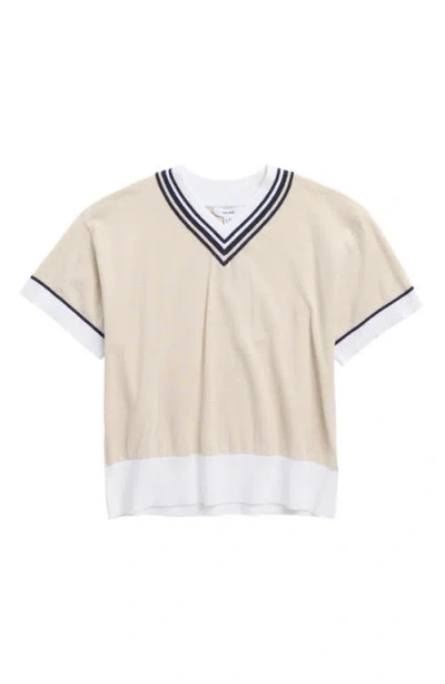 REISS REISS KIDS IDA SR V-NECK SWEATER