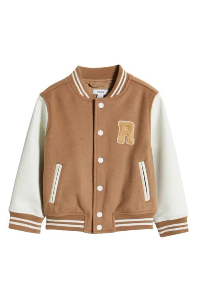 Reiss Kids' Jasper Sr. Jacket In Brown