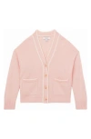 REISS REISS KIDS' JUNI JR. WOOL BLEND CARDIGAN
