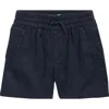 Reiss Kids' Linen Shorts In Blue