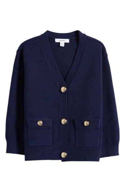 Reiss Kids' Mila Cardigan In Blue