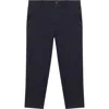 Reiss Kids' Pitch Stretch Cotton Pants In Blue