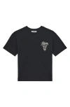 Reiss Kids' Russell Cotton Graphic T-shirt In Multi