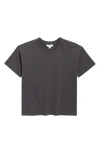 Reiss Kids' Selby Crewneck Cotton T-shirt In Gray