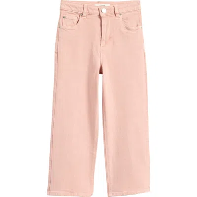 Reiss Kids' Sky Jr. Straight Leg Denim Jeans In Pink