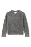 Reiss Silver 13-14 Yrs Tinsel-yarn Jumper In Gray