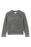 Reiss Silver 13-14 Yrs Tinsel-yarn Jumper In Silver